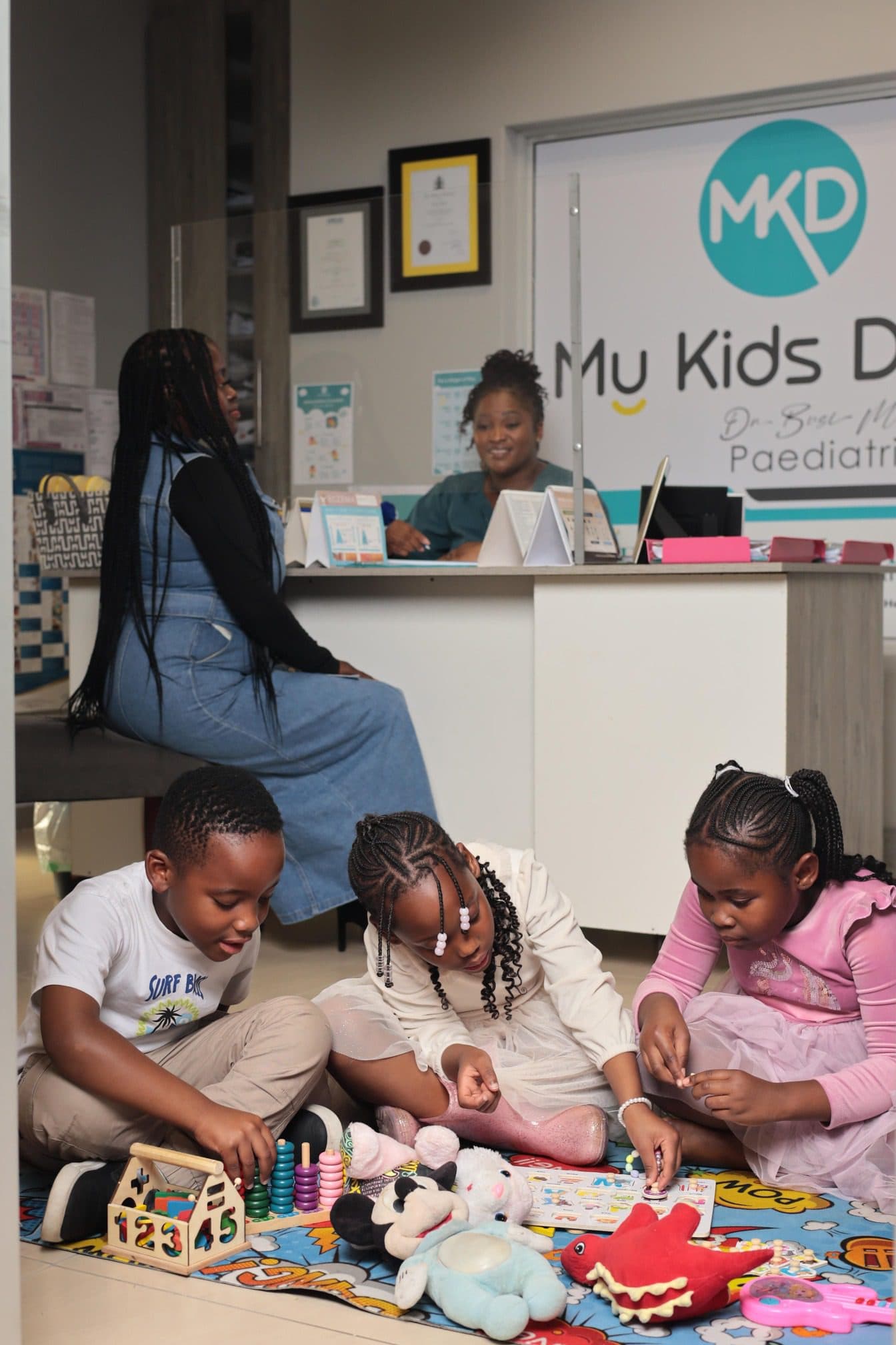 My Kids Doc Reception Area